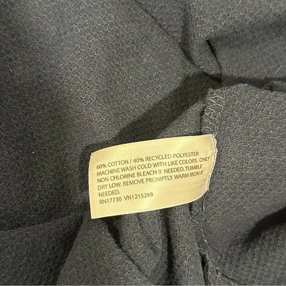 Goodfellow & Co Navy Polo Shirt Striped Trim Pocket Men’s Large - Picture 6 of 6